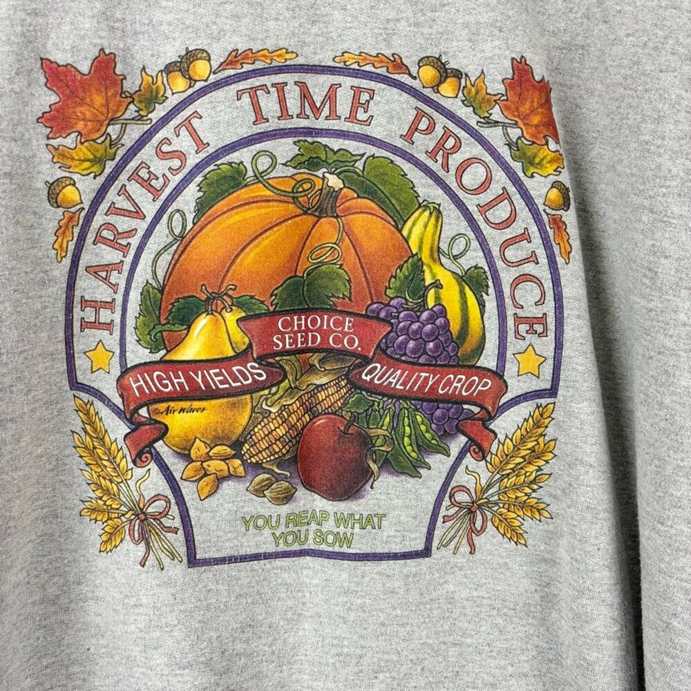 Vintage Harvest Time Produce Sweatshirt